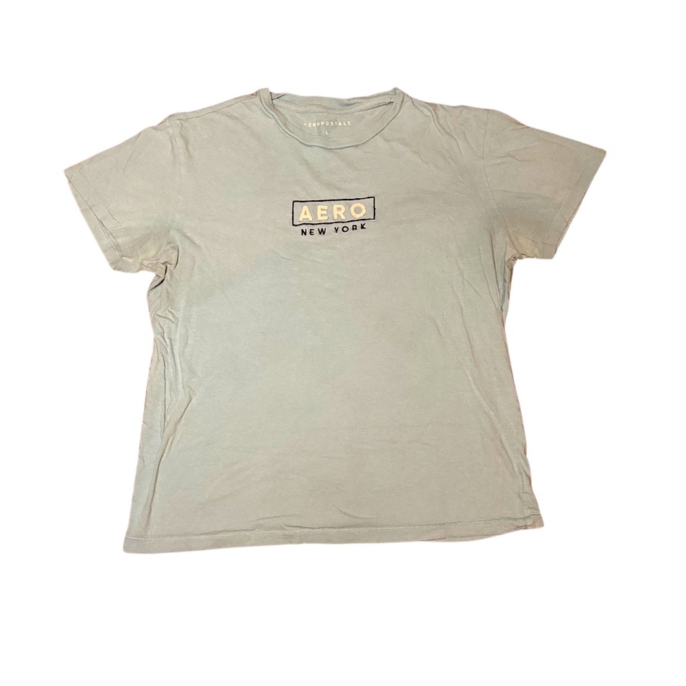 American Eagle Men’s Large Tee light green color